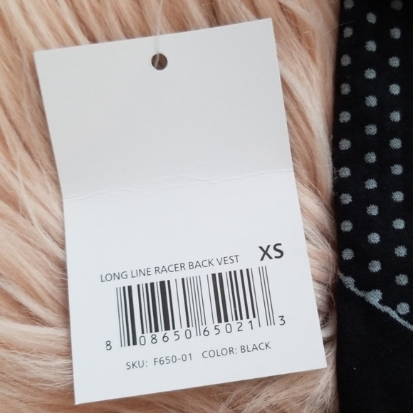 Cover Girl Long Line Racer Back Vest Size X-Small - Picture 7 of 7